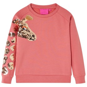 Sudadera infantil rosa envejecido 128 de , Camisetas para niños - Ref: Foro24-13502, Precio: 12,99 €, Descuento: %