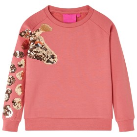 Sudadera infantil rosa envejecido 104 de , Camisetas para niños - Ref: Foro24-13500, Precio: 12,99 €, Descuento: %