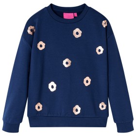 Navy blue children's sweatshirt 128 by , Kids T-shirts - Ref: Foro24-13667, Price: 12,09 €, Discount: %