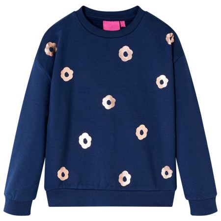 Navy blue children's sweatshirt 104 by , Kids T-shirts - Ref: Foro24-13665, Price: 14,99 €, Discount: %