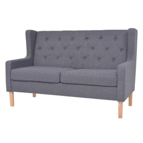 2 seater gray fabric sofa by vidaXL, Sofas - Ref: Foro24-245453, Price: 346,37 €, Discount: %