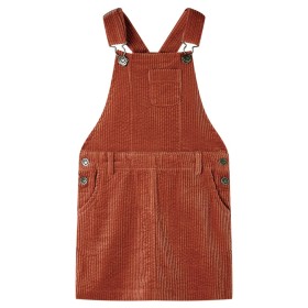 Cognac corduroy children's dress 116 by , Children's dresses - Ref: Foro24-13921, Price: 11,99 €, Discount: %