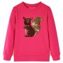 Leuchtend rosa Kinder-Sweatshirt 140 von , Kinder-T-Shirts - Ref: Foro24-14178, Preis: 11,04 €, Rabatt: %