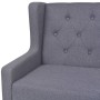 2 seater gray fabric sofa by vidaXL, Sofas - Ref: Foro24-245453, Price: 400,99 €, Discount: %