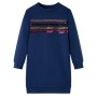 Navy blue children's sweatshirt dress 116 by , Children's dresses - Ref: Foro24-14311, Price: 12,03 €, Discount: %