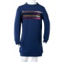 Navy blue children's sweatshirt dress 116 by , Children's dresses - Ref: Foro24-14311, Price: 12,03 €, Discount: %