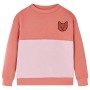 Pink color block children's sweatshirt 104 by , Kids T-shirts - Ref: Foro24-14385, Price: 12,80 €, Discount: %