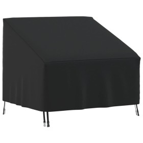 Cubierta para silla de jardín Oxford 420D negro 96x79x49/74 cm de , Fundas para muebles de jardín - Ref: Foro24-359668, Preci...