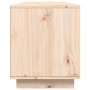 Mueble de TV de madera maciza de pino 156x37x45 cm de , Muebles TV - Ref: Foro24-840156, Precio: 125,99 €, Descuento: %