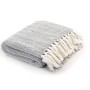 Gray cotton herringbone blanket 220x250 cm by vidaXL, Blankets - Ref: Foro24-245320, Price: 29,99 €, Discount: %