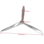 Propeller for the wall silver aluminum 70 cm by , Figures, sculptures and statues - Ref: Foro24-243517, Price: 48,61 €, Disco...