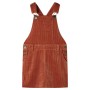 Vestido infantil pana color coñac 104 de , Vestidos de niños - Ref: Foro24-13920, Precio: 11,29 €, Descuento: %