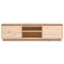 Mueble de TV de madera maciza de pino 140x35x40 cm de , Muebles TV - Ref: Foro24-840412, Precio: 99,78 €, Descuento: %