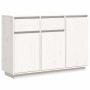 Sideboard aus massivem weißem Kiefernholz, 110 x 34 x 75 cm von , Sideboards - Ref: Foro24-840410, Preis: 189,91 €, Rabatt: %