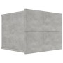 Bedside tables 2 pcs concrete gray plywood 40x30x30cm by vidaXL, Nightstands - Ref: Foro24-801062, Price: 79,65 €, Discount: %