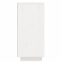 Aparador de madera maciza de pino blanco 110x34x75 cm de , Aparadores - Ref: Foro24-840410, Precio: 189,99 €, Descuento: %