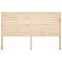 Solid pine wood bed headboard 186x4x100 cm by , Headboards and footboards - Ref: Foro24-819035, Price: 107,76 €, Discount: %