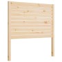 Solid pine wood bed headboard 81x4x100 cm by , Headboards and footboards - Ref: Foro24-818995, Price: 55,30 €, Discount: %