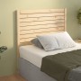 Solid pine wood bed headboard 81x4x100 cm by , Headboards and footboards - Ref: Foro24-818995, Price: 55,30 €, Discount: %