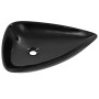 Black triangular ceramic sink 645x455x115 mm by vidaXL, Sinks - Ref: Foro24-142998, Price: 91,89 €, Discount: %