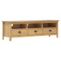 Mueble de TV Hill madera maciza pino marrón miel 158x40x47 cm de , Muebles TV - Ref: Foro24-288927, Precio: 135,01 €, Descuen...