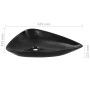 Black triangular ceramic sink 645x455x115 mm by vidaXL, Sinks - Ref: Foro24-142998, Price: 91,89 €, Discount: %