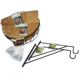 Nature Kit de macetero colgante 6070118 de Nature, Maceteros y jardineras - Ref: Foro24-421349, Precio: 36,09 €, Descuento: %