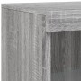 Sideboard with LED lights in Sonoma gray engineered wood by , Lockers and storage cabinets - Ref: Foro24-836628, Price: 96,76...