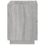 Bedside table with LED lights in gray Sonoma engineered wood by , Nightstands - Ref: Foro24-836745, Price: 67,97 €, Discount: %