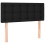 Cabecero con LED de tela negro 100x5x78/88 cm de , Cabeceros y pies de cama - Ref: Foro24-3122038, Precio: 47,88 €, Descuento: %