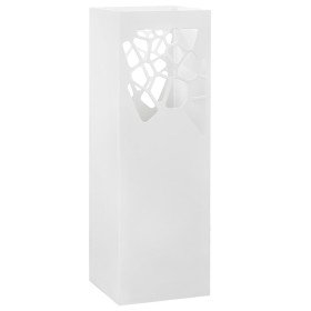 Umbrella stand design stones white steel by vidaXL, umbrella stands - Ref: Foro24-246799, Price: 32,67 €, Discount: %