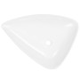 Lavabo de cerámica triangular blanco 645x455x115 mm de vidaXL, Lavabos - Ref: Foro24-142997, Precio: 83,09 €, Descuento: %