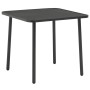 Garden bistro table and chairs 3 pieces dark gray steel by vidaXL, Garden sets - Ref: Foro24-44261, Price: 232,48 €, Discount: %