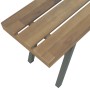 Banco de jardín de madera maciza de acacia 120 cm de vidaXL, Bancos de jardín - Ref: Foro24-44252, Precio: 95,38 €, Descuento: %