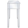 Mesa consola de espejo de MDF y vidrio 106,5x38x76,5 de vidaXL, Mesas auxiliares - Ref: Foro24-246660, Precio: 197,99 €, Desc...