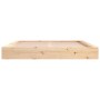 Solid wood bed frame 150x200 cm by , Beds and slatted bases - Ref: Foro24-820671, Price: 134,65 €, Discount: %