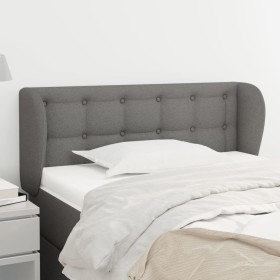 Dark gray fabric headboard 83x23x78/88 cm by , Headboards and footboards - Ref: Foro24-3117553, Price: 51,99 €, Discount: %