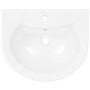 Lavabo de pie de cerámica blanco 520x440x190 mm de vidaXL, Lavabos - Ref: Foro24-142999, Precio: 161,67 €, Descuento: %