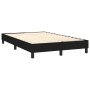 Box spring bed with black fabric mattress 120x200 cm by , Beds and slatted bases - Ref: Foro24-3140363, Price: 350,32 €, Disc...