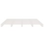 Cama de palets de madera maciza de pino blanca 140x200 cm de , Camas y somieres - Ref: Foro24-821393, Precio: 157,05 €, Descu...