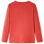 Long-sleeved toasted red children's t-shirt size 116 by , Kids T-shirts - Ref: Foro24-13521, Price: 8,34 €, Discount: %