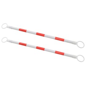 Retractable traffic cone bars 2 pcs plastic 116-197 cm by vidaXL, Road and traffic signs - Ref: Foro24-142830, Price: 26,80 €...