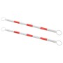 Retractable traffic cone bars 2 pcs plastic 116-197 cm by vidaXL, Road and traffic signs - Ref: Foro24-142830, Price: 26,80 €...