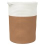 Brown and white cotton storage basket Ø49x65 cm by , Baskets - Ref: Foro24-358493, Price: 51,33 €, Discount: %