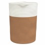 Brown and white cotton storage basket Ø49x65 cm by , Baskets - Ref: Foro24-358493, Price: 51,33 €, Discount: %