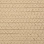 Cesta de almacenaje algodón beige y blanco Ø43x38 cm de , Cestas - Ref: Foro24-358487, Precio: 27,44 €, Descuento: %