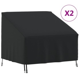 Gartenstuhlbezüge 2 Stück 420D Oxford-Stoff 96x79x49/74 cm von , Abdeckungen für Gartenmöbel - Ref: Foro24-3203380, Preis: 38...