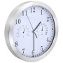 Reloj de pared de cuarzo higrómetro y termómetro 30 cm blanco de vidaXL, Relojes de pared - Ref: Foro24-50623, Precio: 23,27 ...