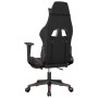 Gaming-Stuhl mit Massage und Fußstütze aus schwarz-rotem Kunstleder von , Gaming-Stühle - Ref: Foro24-345435, Preis: 139,89 €...