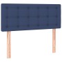 Blue fabric LED headboard 100x5x78/88 cm by , Headboards and footboards - Ref: Foro24-3122042, Price: 47,88 €, Discount: %